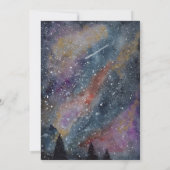 Een Happy Camper First Birthday Party Kaart (Achterkant)