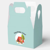 Een Happy Camper First Birthday Tent Outdoor Party Bedankdoosjes (Geopend)