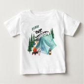 Eén Happy Camper gepersonaliseerde 1e verjaardag (Voorkant)