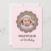 Een Happy Camper Kids Verjaardag Foto Kaart (Achterkant)