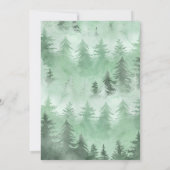 Een Happy Camper Verjaardag Camping Uitnodiging (Achterkant)