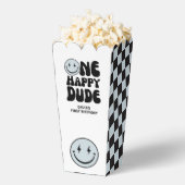 Een Happy Dude Blue Happy Face gunstbox Bedankdoosjes (Popped)