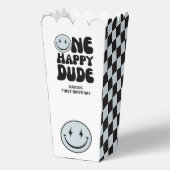 Een Happy Dude Blue Happy Face gunstbox Bedankdoosjes (Voorkant)