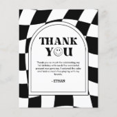 Een Happy Dude Boy 1e Verjaardag Bedankt Card (Voorkant)