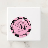 Een Happy Dude Boy 1st Birthday Bedankt Bedankjes Labels (In situ)