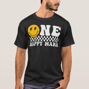 Een Happy Dude Mama 1e verjaardag familie matching T-shirt