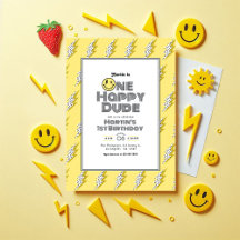 Een Happy Dude Retro 1e verjaardagsfeestje