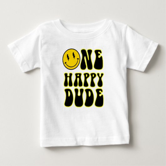 Een Happy Dude T-shirt (Voorkant)