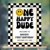 Een Happy Dude Verjaardag Welkom Acryl Teken Acryl Bord (Neutraal)