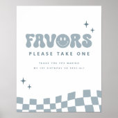 Een Happy Dude Verjaardagsfeest Favorieten Teken Poster (Voorkant)