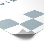 EEN Happy Dude Verjaardagsfeest Welkomstbord Poster (Hoek)