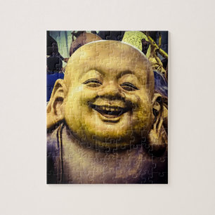 Een Happy Face - Boeddha - 8x10 - 110 pc Legpuzzel