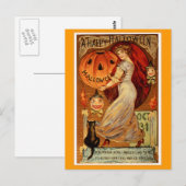 Een Happy Halloween Briefkaart (Voorkant / Achterkant)