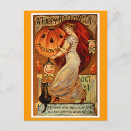 Een Happy Halloween Briefkaart