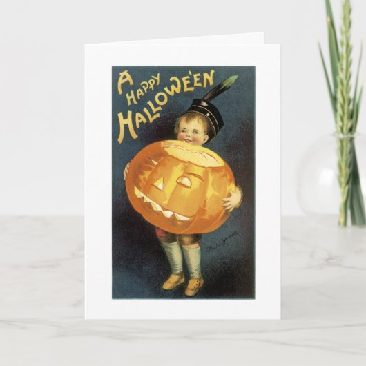 Een Happy Halloween Kaart (Voorkant)