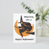 Een  Happy Halloween-kaart bij je dragen Briefkaart (Staand voorkant)