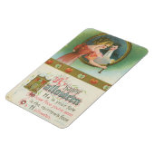 Een Happy Halloween Mirrow's Fate Vintage Magneet (Linkerzijde)
