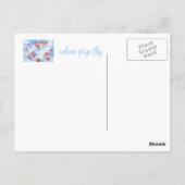 een Happy Herd of Flying Pigs Briefkaart (Achterkant)