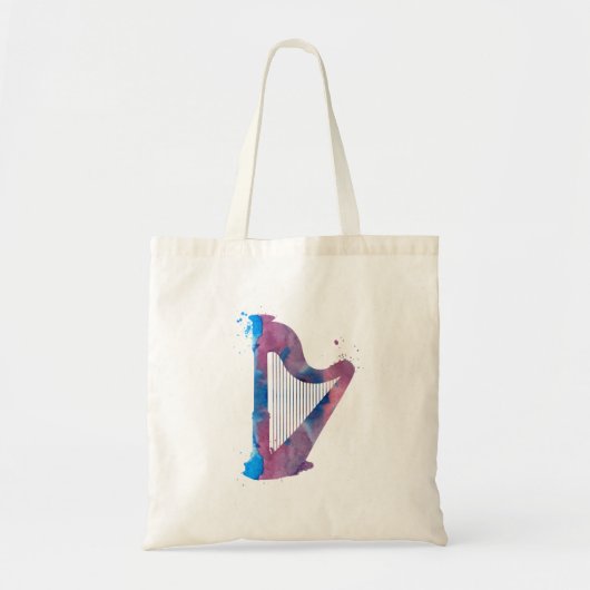 Een harp tote bag (Voorkant)