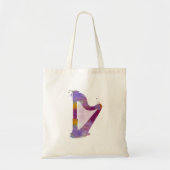 Een harp tote bag (Voorkant)