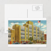 Een Harry Moore School in Jersey City, New Jersey Briefkaart (Voorkant / Achterkant)