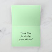 Eén hart bedankkaart (Binnen)