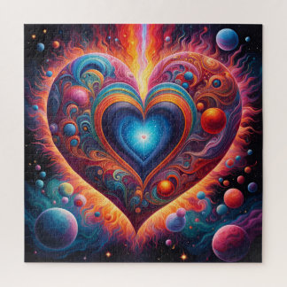 Een hart creëren legpuzzel