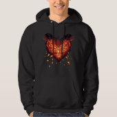Een hart geboren hoodie (Voorkant)