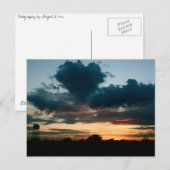 Een hart in de hemel briefkaart (Voorkant / Achterkant)