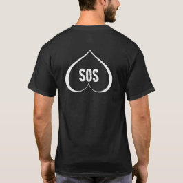 EEN HART IN NOOD SOS WHAT T-SHIRT