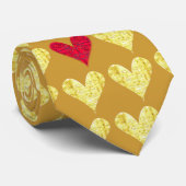 Eén hart komt uit stropdas (Opgerold)