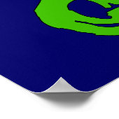 Eén hart op planet poster (Hoek)