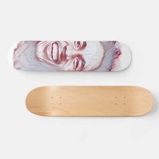 Een hart skateboard (Horizontaal)
