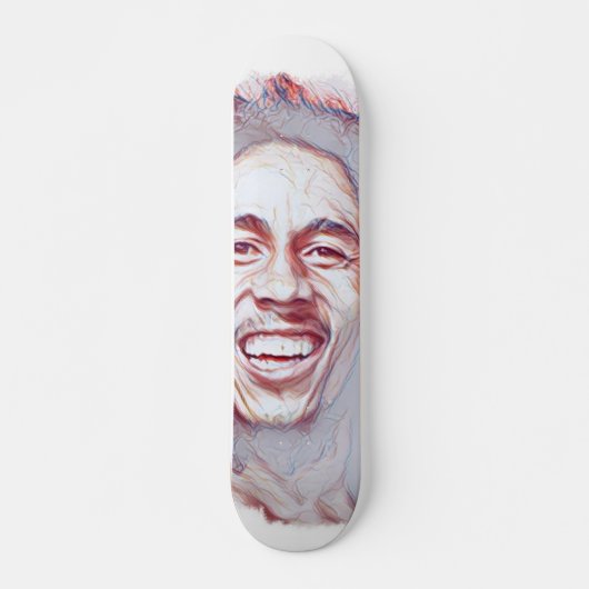 Een hart skateboard (Voorkant)