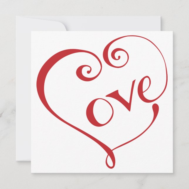 Een hart van de liefde op het Rode Plein (Voorkant)