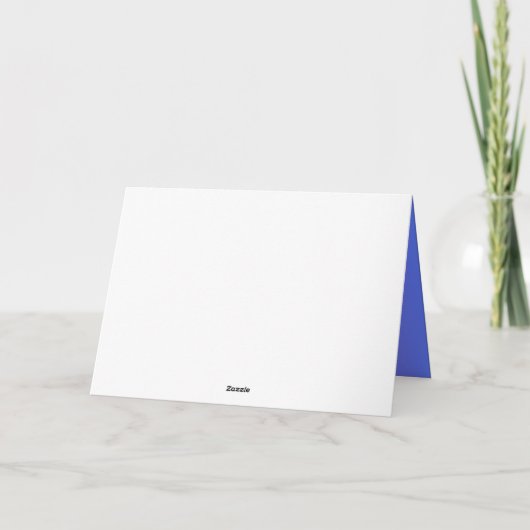 Een hart vol dankbaarheid bedankkaart (Achterkant)