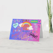 Een hart vol dankbaarheid bedankkaart (Voorkant)