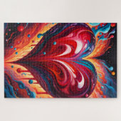 Een hart vol legpuzzel (Horizontaal)