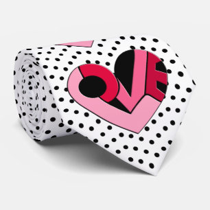 Een hart vol liefde stropdas