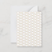 Een Hart Voor Cijfers Juf Valentijnskaart Notitiekaartje (Achterkant)