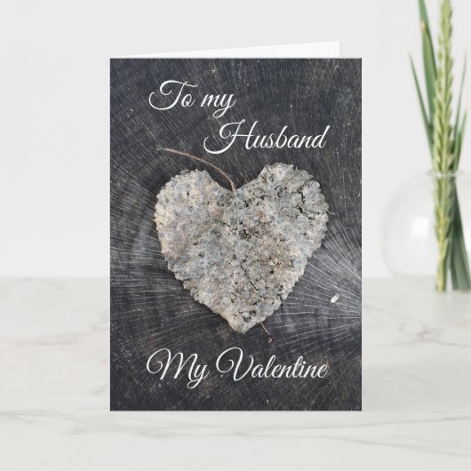 Een hart voor de Kaart van mijn Husband Valentijns (Voorkant)