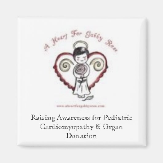 Een hart voor Gabby Roos Magneet (Voorkant)