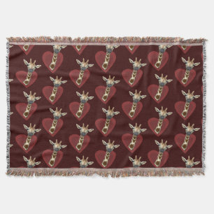 Een hart voor Giraffes Deken