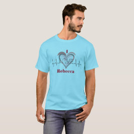 Een hart voor liefde t-shirt