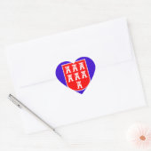 Een hart voor Saxonia Sticker (Envelop)