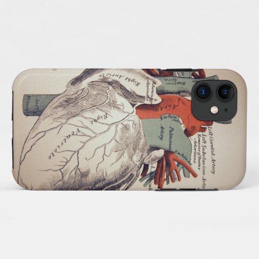 Een harteliefoon hebben Case-Mate iPhone case (Achterkant (horizontaal))