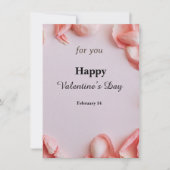 Een hartverwarmde Bericht Gepersonaliseerde Kaart  (Voorkant)