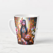 Een hartverwarmend slokje voor elke ziel - latte mok (Linkerhoek)