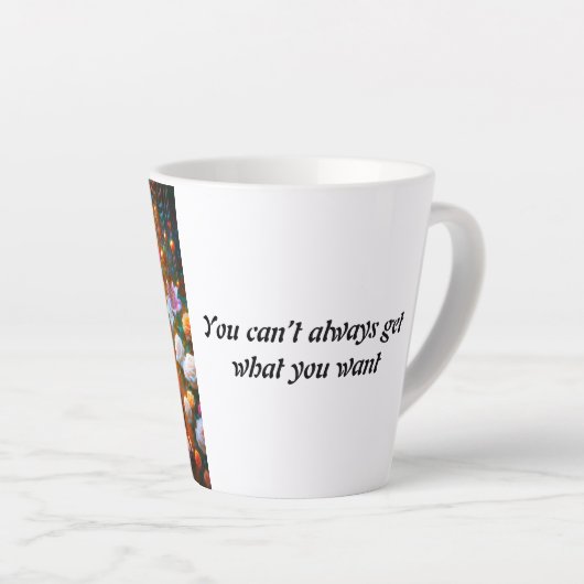 Een hartverwarmend slokje voor elke ziel - latte mok (Rechterhoek)