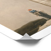 Een Hathor in Dendarah, illustratie ' Poster (Hoek)